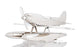 Aluminum Sea Plane With Shiny Nickel Finish Beautiful Home Decoration - Medieval Replicas