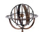 Antique Style Brass Armillary With Wood Stand Home Decor - Medieval Replicas