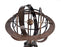 Antique Style Brass Armillary With Wood Stand Home Decor - Medieval Replicas