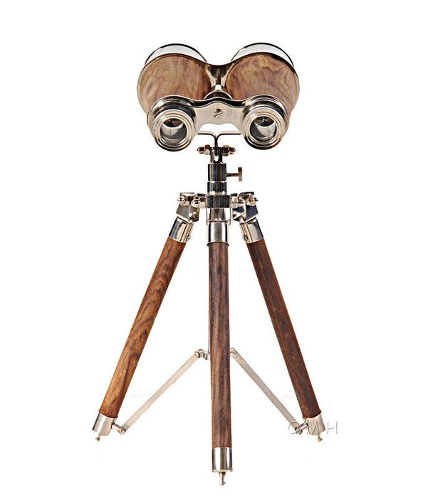 Brass Binocular On Stand - Medieval Replicas