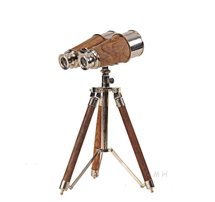 Brass Binocular On Stand - Medieval Replicas