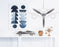 Aircraft 3-Blade Propeller Exquisite Piece Of Art For Home Decor - Medieval Replicas