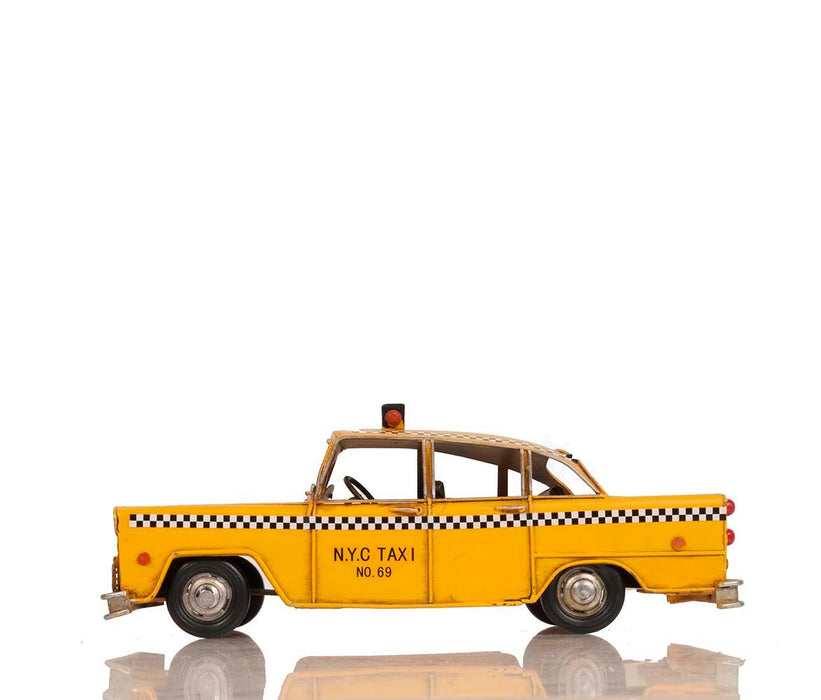 Handmade Classic New York City Taxi Car Model - Medieval Replicas