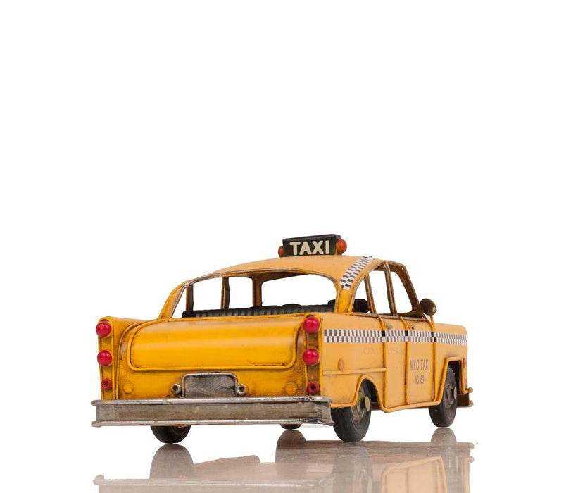 Handmade Classic New York City Taxi Car Model - Medieval Replicas