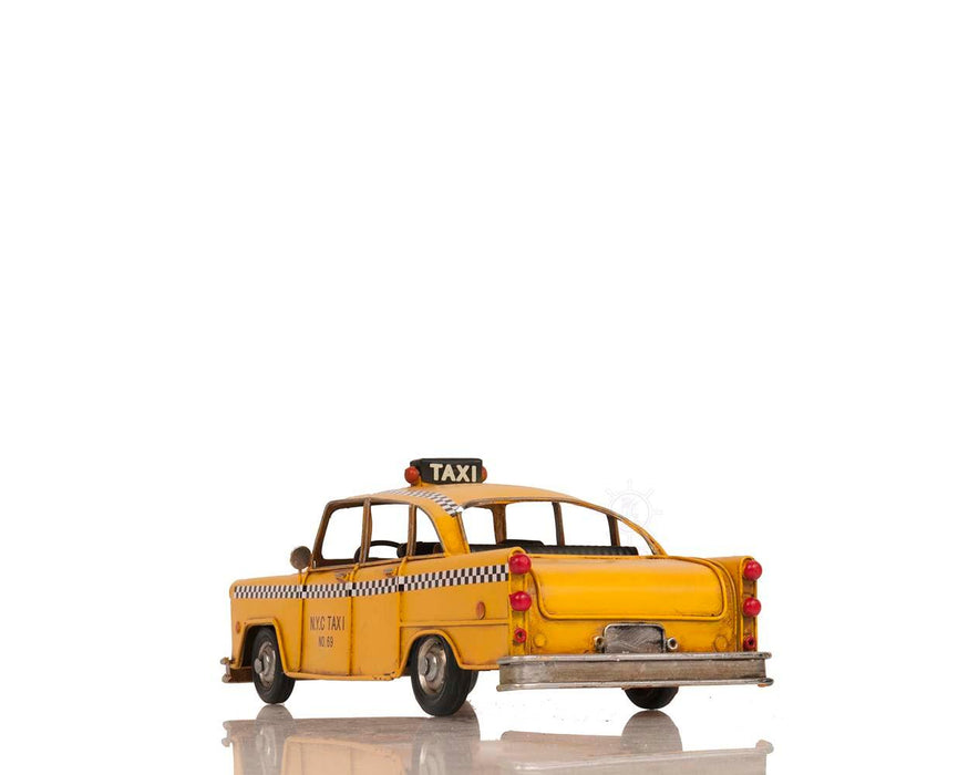 Handmade Classic New York City Taxi Car Model - Medieval Replicas