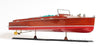 Handcrafted Chris Craft Runabout Painted model - Medieval Replicas