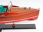 Handcrafted Chris Craft Runabout Painted model - Medieval Replicas