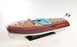 Handcrafted Fully Assembled  Riva Triton Painted Speeeboat MODEL - Medieval Replicas