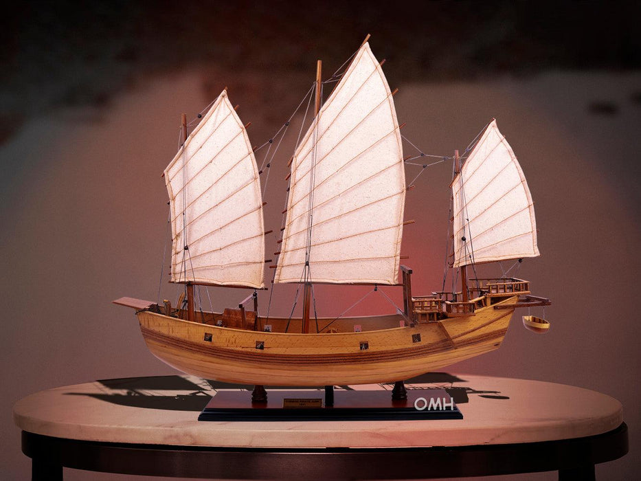 Chinese Junk Natural Finish - Medieval Replicas