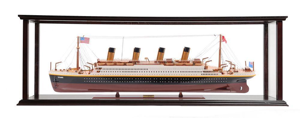 Handcrafted RMS Titanic Midel Ship Large with Display Case - Medieval Replicas