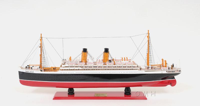 Historical 1906 Empress Of Ireland Classic Ship Model Home Art Deciration - Medieval Replicas