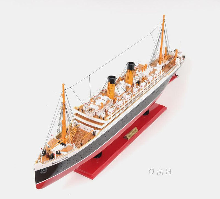 Historical 1906 Empress Of Ireland Classic Ship Model Home Art Deciration - Medieval Replicas