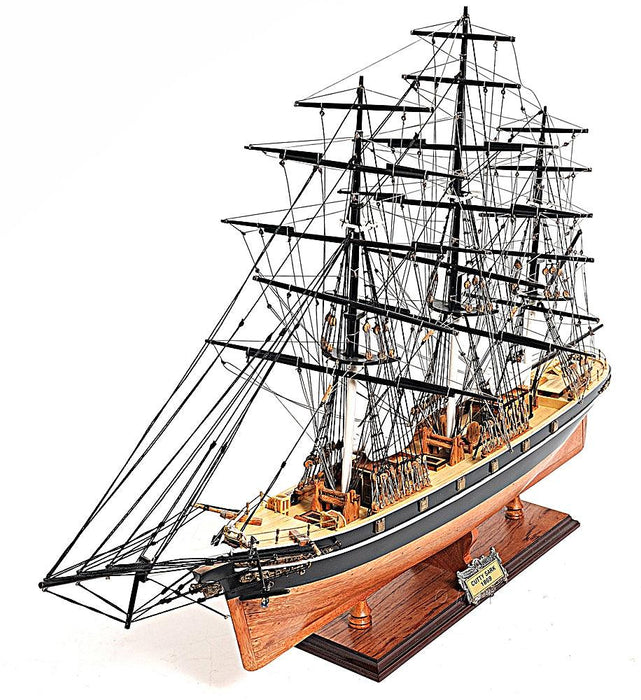 Cutty Sark (no sail)  Handcrafted Wooden Ship Model 34.5" Long - Medieval Replicas