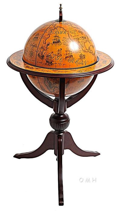 Globe bar 17 3/4 inches - 3 legs - Medieval Replicas