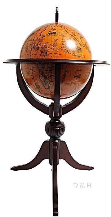 Globe bar 17 3/4 inches - 3 legs - Medieval Replicas