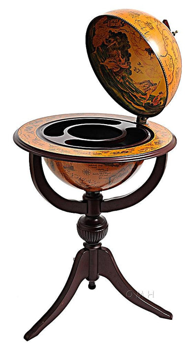 Globe bar 17 3/4 inches - 3 legs - Medieval Replicas