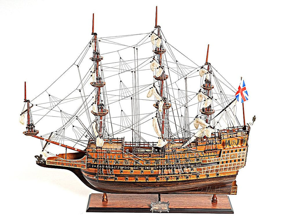 FULLY ASSEMBLED replica Sovereign of the Seas HOME DECOR SHIP MODEL - Medieval Replicas