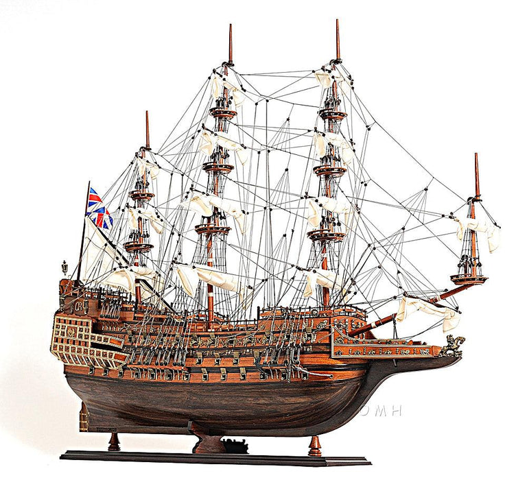 FULLY ASSEMBLED replica Sovereign of the Seas HOME DECOR SHIP MODEL - Medieval Replicas