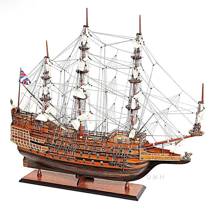 FULLY ASSEMBLED replica Sovereign of the Seas HOME DECOR SHIP MODEL - Medieval Replicas