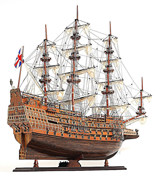 FULLY ASSEMBLED replica Sovereign of the Seas HOME DECOR SHIP MODEL - Medieval Replicas