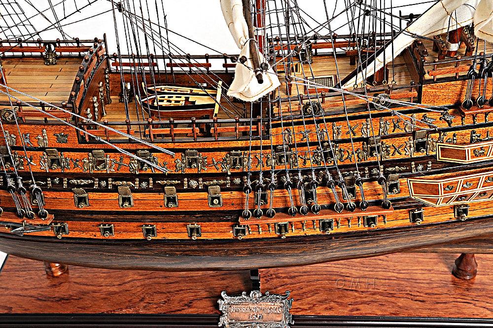 FULLY ASSEMBLED replica Sovereign of the Seas HOME DECOR SHIP MODEL - Medieval Replicas