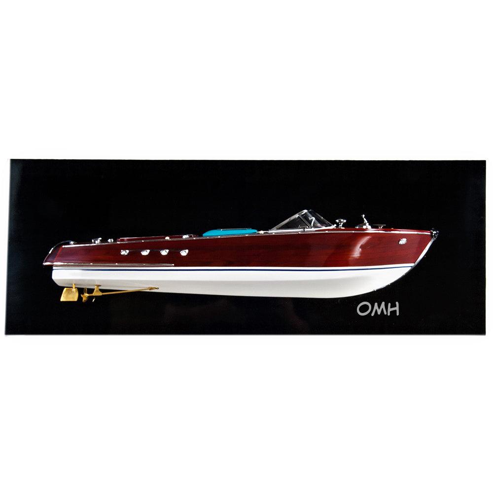 Handcrafted  Riva Aquarama Half Hull - Medieval Replicas