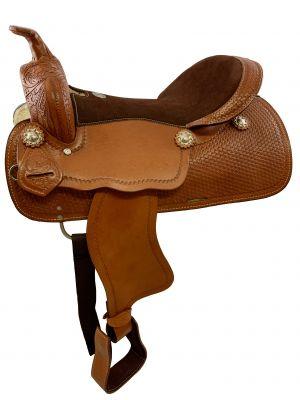 16" Double T Pleasure Style Hoers Saddle - Medieval Replicas