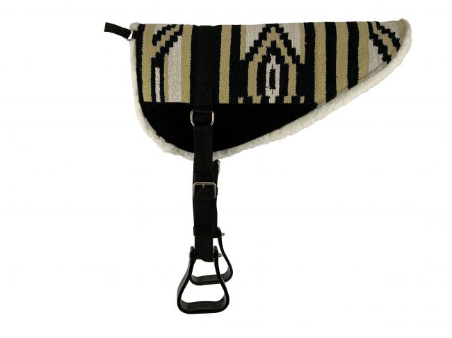 Southwest Serape design Bareback Horse Saddle Pad With Kodel Fleece