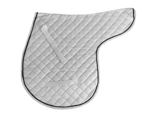 Showman quilted English Horse saddle pad