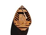 South East Asia Sampan Boat Red Bottom Thuyen Ba La Tam Ban - Display Only ship model - Medieval Replicas