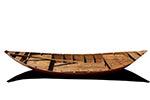 South East Asia Sampan Boat Red Bottom Thuyen Ba La Tam Ban - Display Only ship model - Medieval Replicas