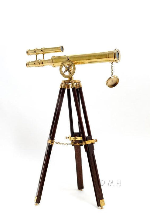 Antique Style Telescope with Stand- 18 Inch - Medieval Replicas