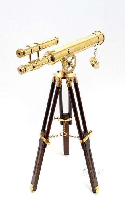 Antique Style Telescope with Stand- 18 Inch - Medieval Replicas