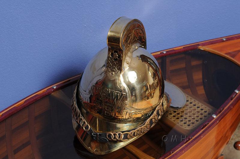 Brass Merriweather Fireman Rescue Helmet Home Decoration NEW - Medieval Replicas