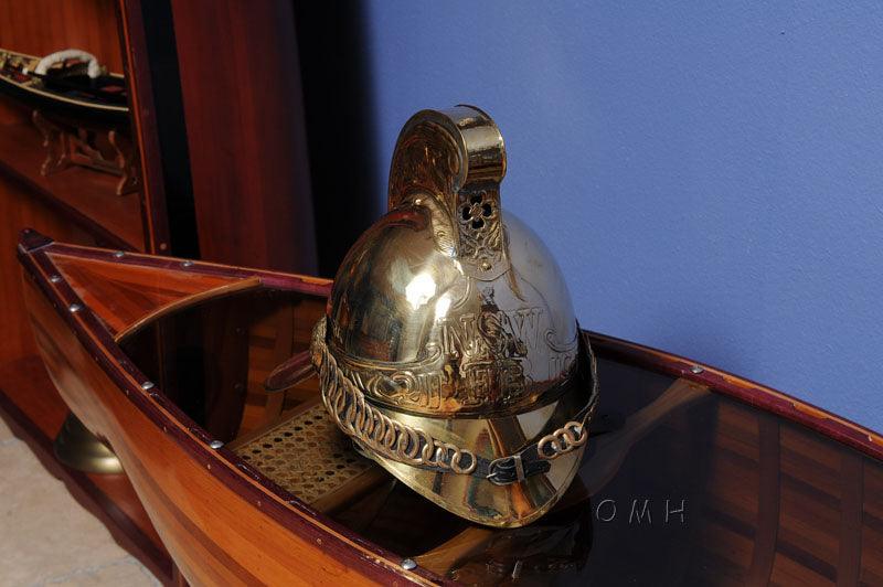 Brass Merriweather Fireman Rescue Helmet Home Decoration NEW - Medieval Replicas