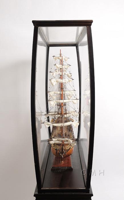 Floor Display Case For Model Ships - Medieval Replicas