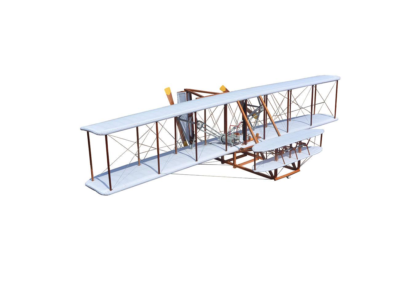 1903 Wright Brother Flyer Handcrafted wooden Model Scale 1:10 - Medieval Replicas