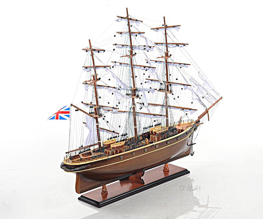 CUTTY SARK "FULLY ASSEMBLED" Handcrafted Wooden Model Ship 34" - Medieval Replicas