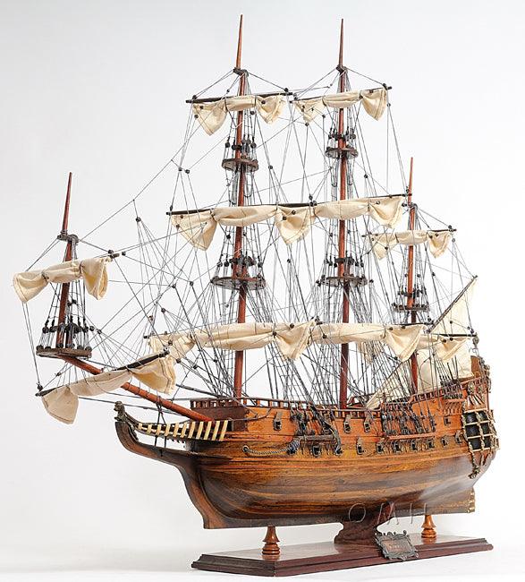 Handcrafted HMS Fairfax Ship Model - Medieval Replicas