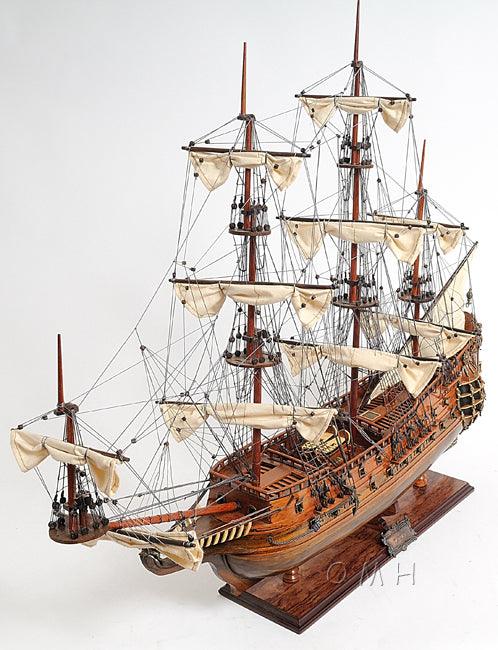 Handcrafted HMS Fairfax Ship Model - Medieval Replicas