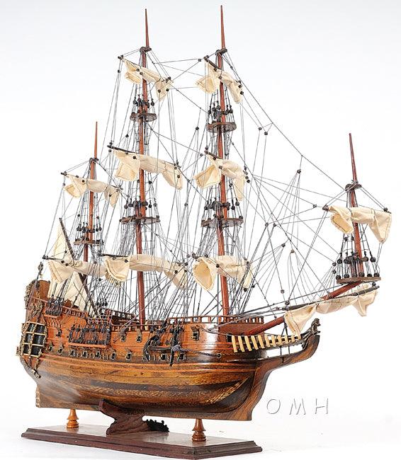 Handcrafted HMS Fairfax Ship Model - Medieval Replicas