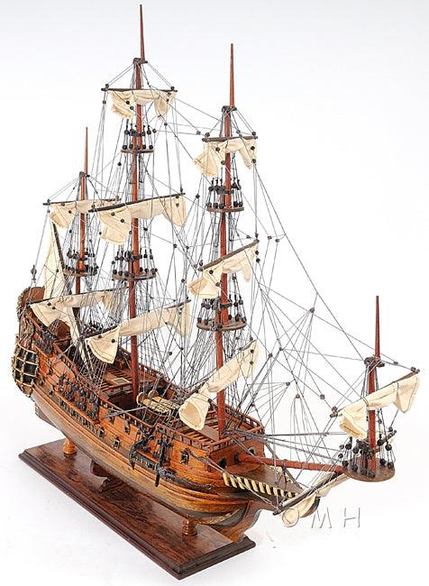 Handcrafted HMS Fairfax Ship Model - Medieval Replicas