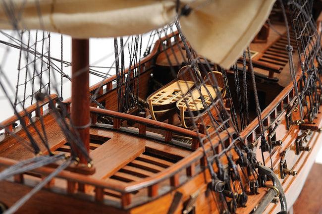 Handcrafted HMS Fairfax Ship Model - Medieval Replicas