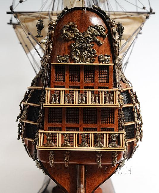 Handcrafted HMS Fairfax Ship Model - Medieval Replicas