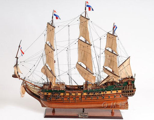 FULLY ASSEMBLED' Friesland Wooden Ship Model 37" Long - Medieval Replicas