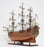 Handcrafted  HMS Victory Midsize Model Ship With Display Case  Front Open - Medieval Replicas