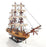 Handcrafted USS Constitution Small Model Ship With Display Case - Medieval Replicas