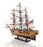 Handcrafted USS Constitution Small Model Ship With Display Case - Medieval Replicas