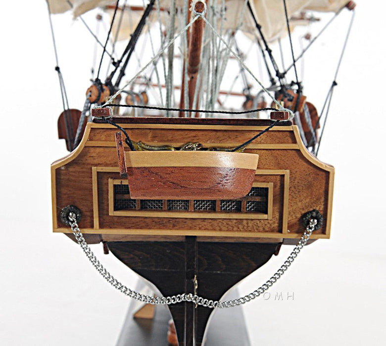 Handcrafted USS Constitution Small Model Ship With Display Case - Medieval Replicas