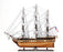 Handcrafted USS Constitution Midsize Model Ship With Display Case Home Decor - Medieval Replicas